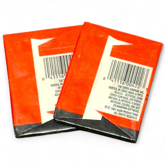 1987 Topps ALF 2nd Series Sealed Wax Pack 5 Cards Sticker‎ Gum Vintage TV Show - Picture 3 of 7